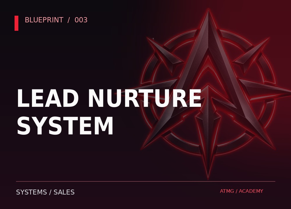 LEAD NURTURE course cover artwork